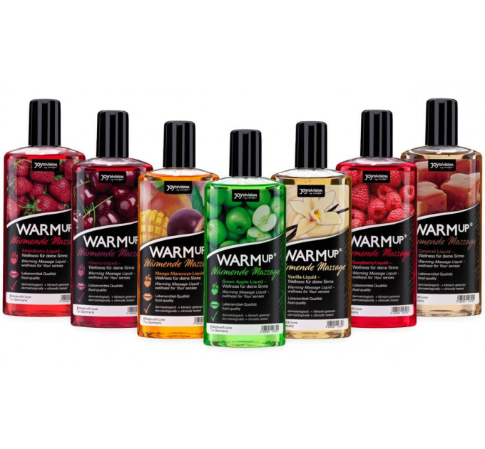 Съедобное масссажное масло с разогревающим эффектом WARMup Mango Maracuya 150 мл