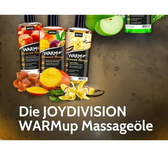 Съедобное масссажное масло с разогревающим эффектом WARMup Mango Maracuya 150 мл