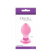 Стеклянная пробка NS Novelties CRYSTAL SMALL PINK
