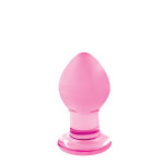 Стеклянная пробка NS Novelties CRYSTAL SMALL PINK