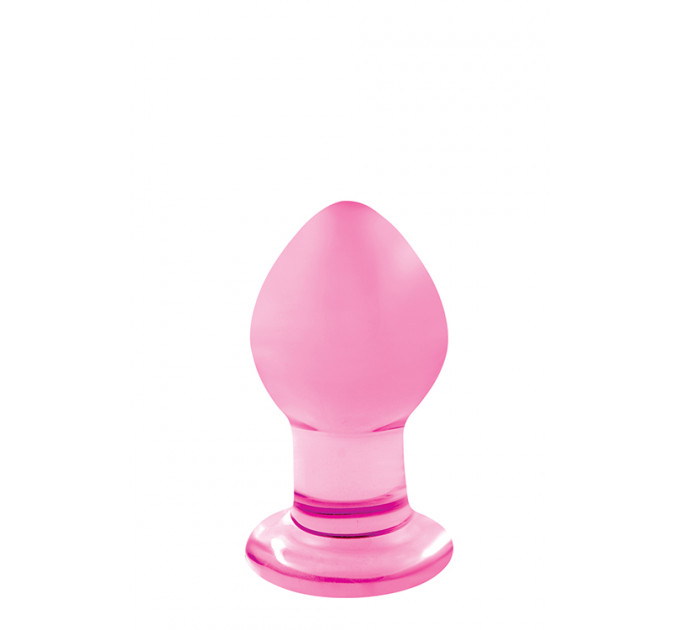 Стеклянная пробка NS Novelties CRYSTAL SMALL PINK