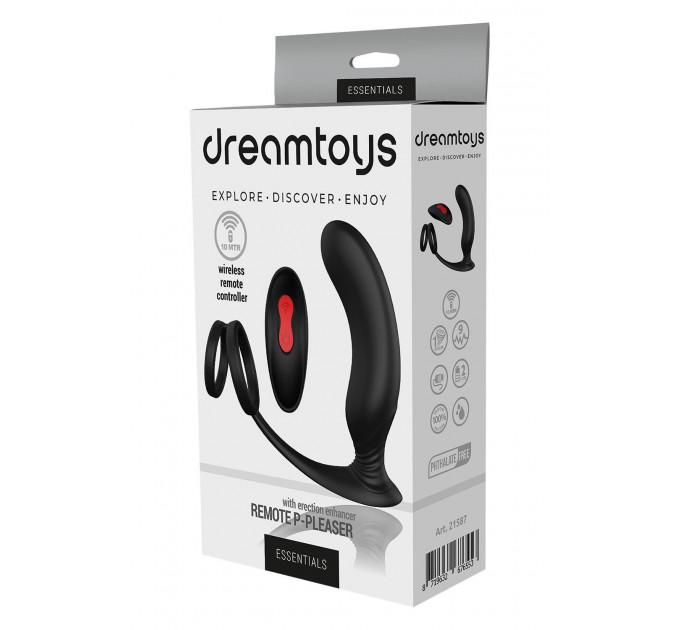 Стимулятор для простати CHEEKY LOVE REMOTE P-PLEASER BLACK
