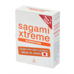 Супертонкие презервативы латексные Sagami Xtreme Superthhin (цена за упаковку, 3 шт.)