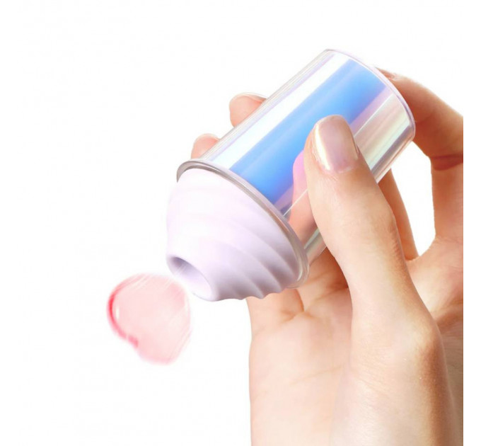 Вакуумний стимулятор у формі стаканчика з трубочкою BeYourLover Joy Cup голубий, 9.1 см х 4.6 см