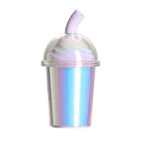 Вакуумний стимулятор в форме стаканчика для коктейля с трубочкой BeYourLover Joy Cup голубой Вакуумний стимулятор в форме стаканчика для коктейля с трубочкой BeYourLover Joy Cup голубой