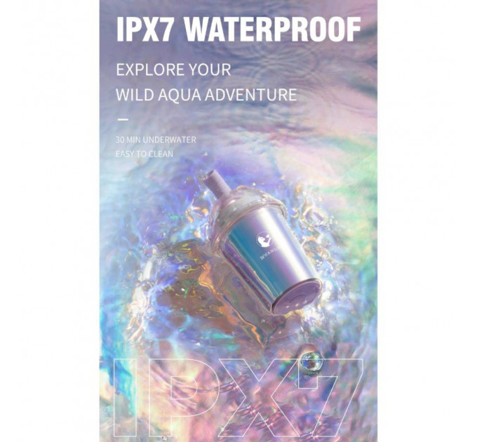 Вакуумний стимулятор у формі стаканчика з трубочкою BeYourLover Joy Cup голубий, 9.1 см х 4.6 см