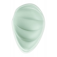 Вакуумний вібратор із дизайном у вигляді хмари Satisfyer Cloud Dancer м'ятний