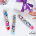 Вибромассажер ,,Дамский пальчик,, с ярким принтом Blush The Collection Play Flirty красный