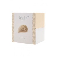 Вібратор для клітора у формі черепашки Iroha+ Kushi від Tenga, медичний силікон, бежевий