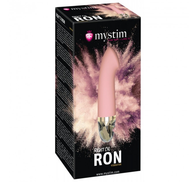 Вибратор для точки G «Right on Ron» Mystim