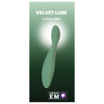 Вибратор для точки G Sweet Em, зелёный