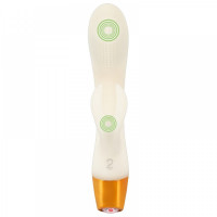 Вібратор кролик You2Toys GITD Rabbit Vibrator, світиться у темряві