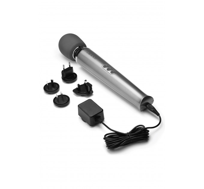 Вібратор мікрофон Le Wand RECHARGEABLE MASSAGER, сірий