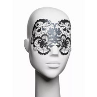 Виниловая маска Anna от Bijoux Indiscrets, черная