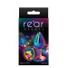 Райдужна анальна пробка REAR ASSETS RAINBOW, s