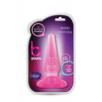 Анальна пробка BASIC ANAL PLUG PINK