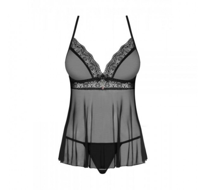 Бебидолл Obsessive 864-BAB-1 babydoll & thong L/XL
