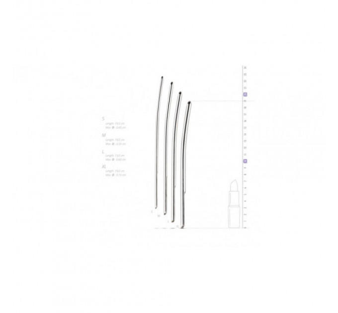 Набор катетеров Sinner-Single Ended 4, 5, 6, 7 мм, 4 шт