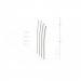 Набор катетеров Sinner-Single Ended 4, 5, 6, 7 мм, 4 шт
