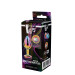 DT21782 Радужная анальная пробка GLEAMING LOVE MULTICOLOUR PLUG MEDIUM