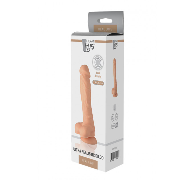 Фаллоимитатор силиконовый DREAM TOYS DUAL DENSITY DILDO