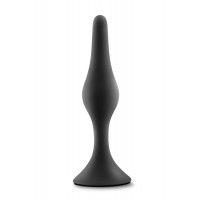 Анальный стимулятор LUXE BEGINNER PLUG MEDIUM, BLACK
