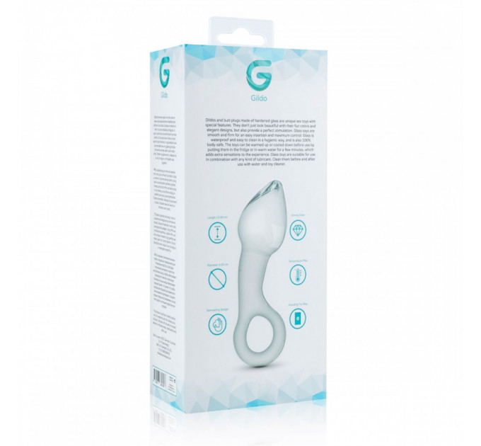 Анальная пробка стекло Gildo Glass Dildo No.13