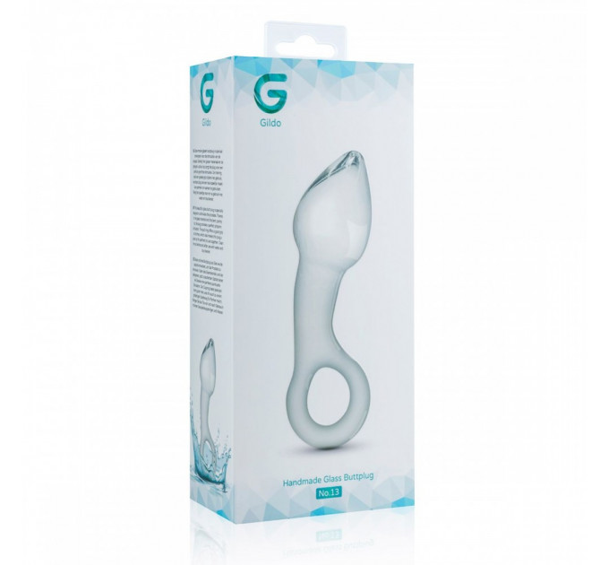 Анальная пробка стекло Gildo Glass Dildo No.13