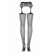 Чулки с поясом Garter stockings S307 XL/XXL