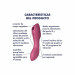 Подвійний вібратор із вакуумною стимуляцією Satisfyer Curvy Trinity 3, рожевий