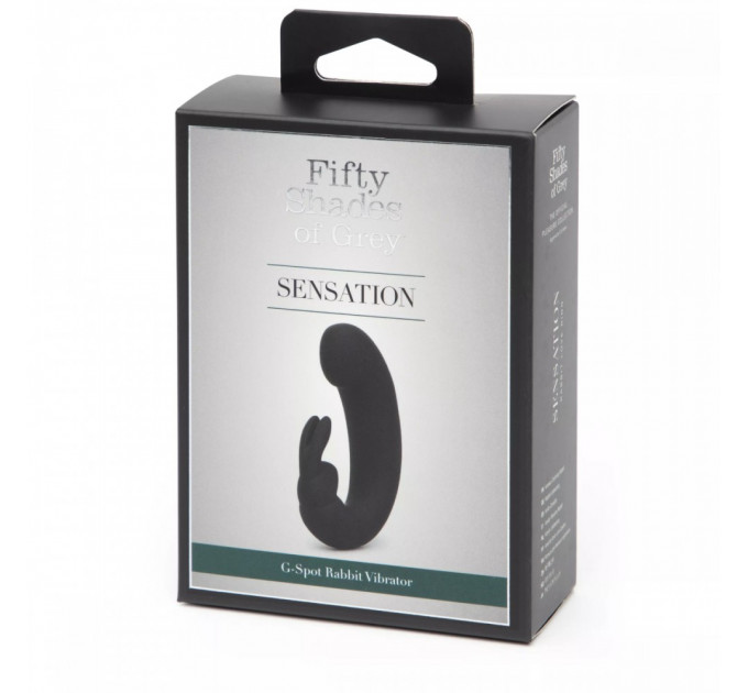 Двойной вибратор кролик Fifty Shades of Grey Sensation Rechargeable G-Spot Rabbit Vibrator