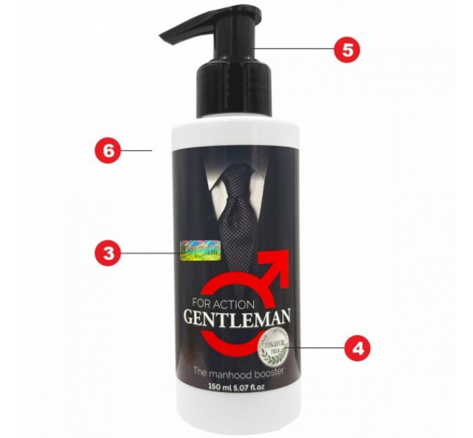 Ерекційний гель LoveStim POP GENTELMAN 150 мл