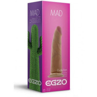 Фалоімітатор реалістичний EGZO MAD Spicy Lover на присосці