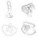 Комплект старопон+ трусики ROMP Piccolo Pegging Kit