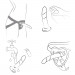 Комплект старопон+ трусики ROMP Piccolo Pegging Kit