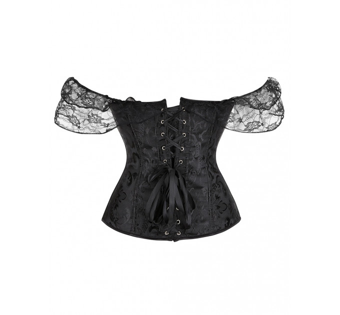 Корсет Star Night 12 Plastic Bones чорний, XS