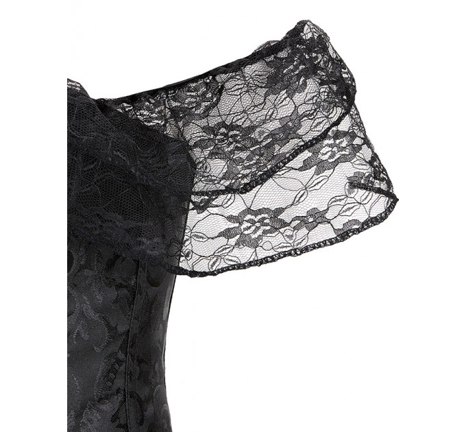 Корсет Star Night 12 Plastic Bones чорний, XS