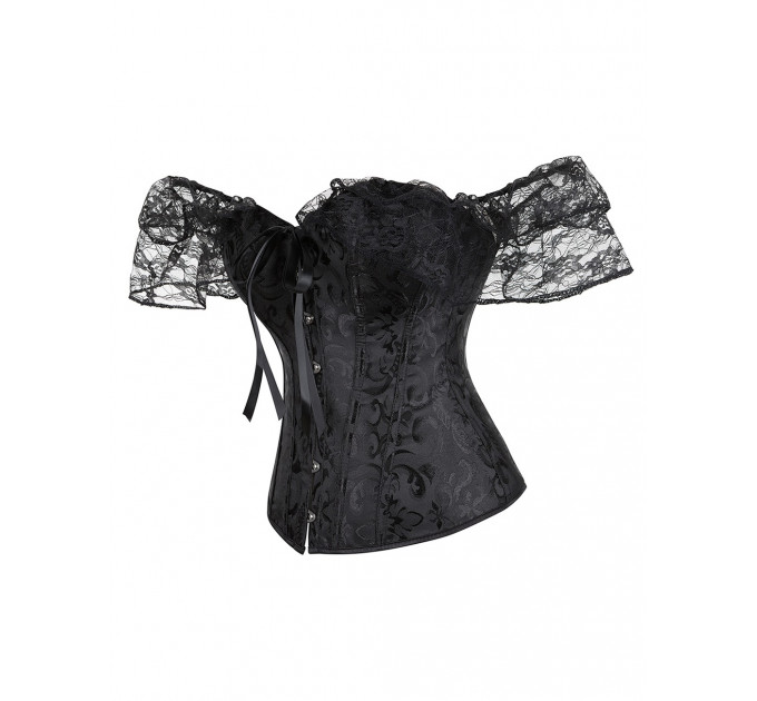 Корсет Star Night 12 Plastic Bones чорний, XS