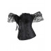 Корсет Star Night 12 Plastic Bones чорний, XS