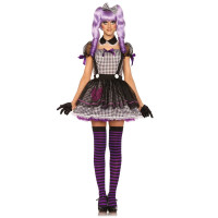 Костюм Долли Leg Avenue Costume Dead Eye Dollie Black/White