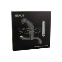 Массажер простаты The Nexus Vibro с вибрацией, 11.5 см х 3.2 см