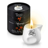 Масажна свічка Plaisirs Secrets Red Wood з ароматом Червоного дерева, 80 мл