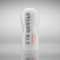 Мастурбатор в колбе рельефный Tenga Original Xtra Gentle, белый