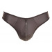 Мужские стринги со стразами по молнии Sven Joy Ment Men's String, черный, S