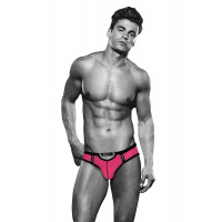 Мужские трусы-брифы Envy Bad Boy розовые, S/M