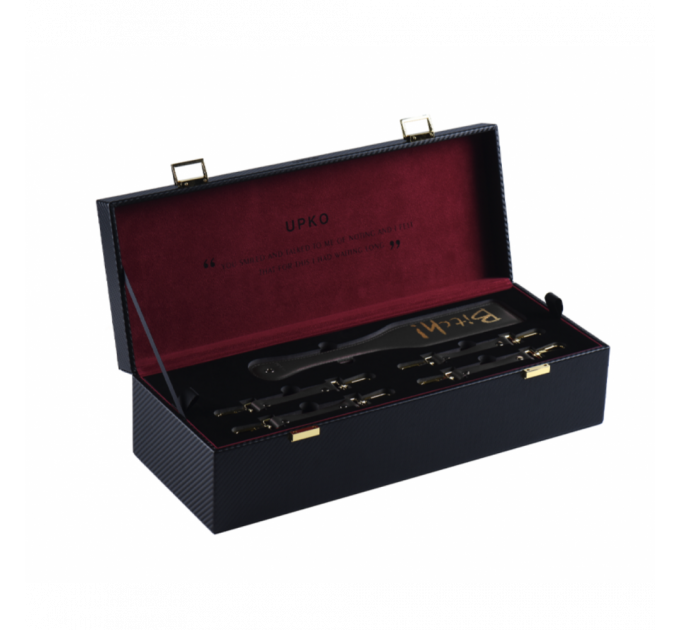 Набор BDSM в чемодане Тайных Желаний Kinky Tools Set UPKO