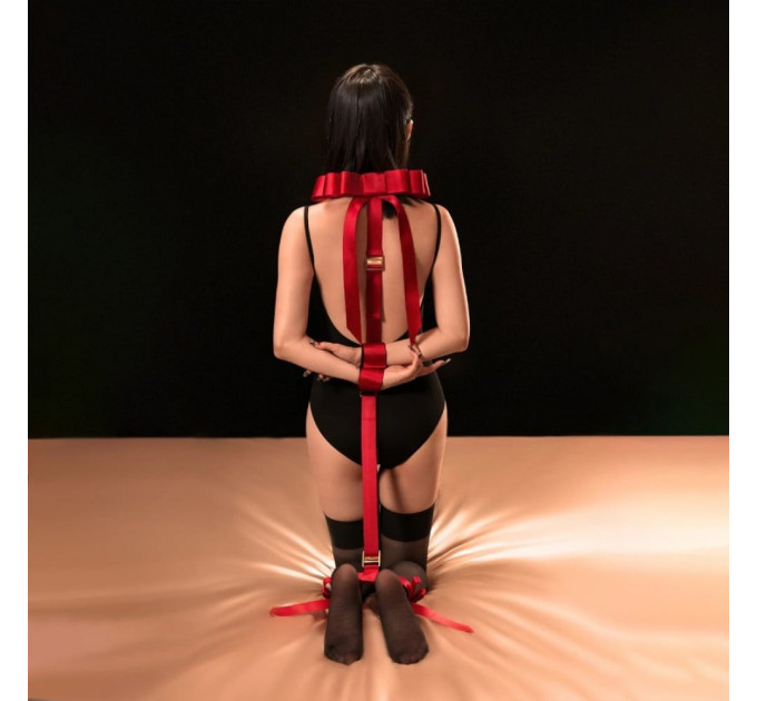 Набір для бондажу UPKO Bondage Fantasy з червоним, бантиками