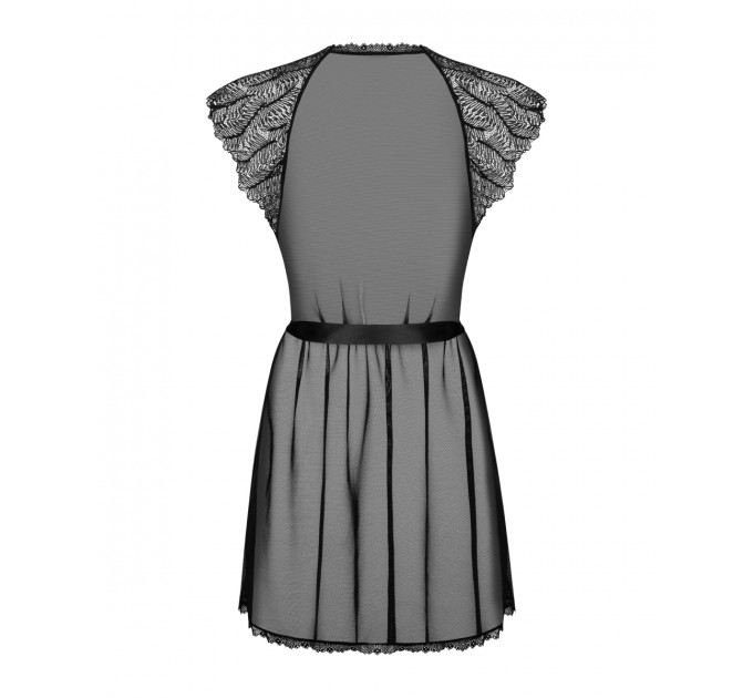 Кружевной халат Obsessive Romanesa peniuar L/XL