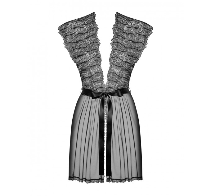 Кружевной халат Obsessive Romanesa peniuar L/XL