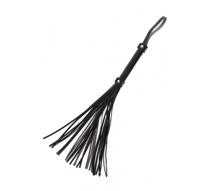 Плеть-флоггер Taboom Large Whip черная, 45 см